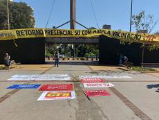 Dia Nacional de Luta- A Educao precisa Resistir- Praa Bandeira em Belo Horizonte